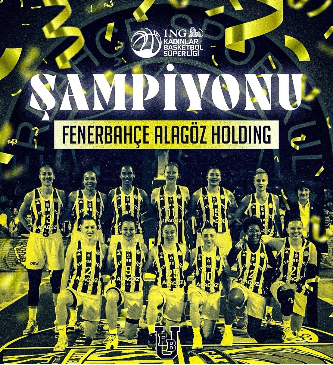 ING KADINLAR BASKETBOL SÜPER LİGİ'NDE 'NAMAĞLUP' ŞAMPİYON FENERBAHÇE ALAGÖZ HOLDİNG! 💛💙🏆 DÜNYANIN EN BÜYÜK SPOR KULÜBÜ! #PotanınKraliçeleri