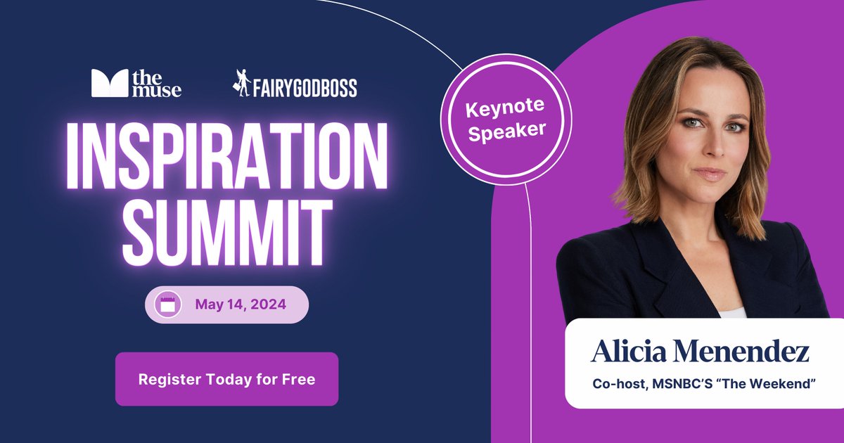 Join us at Inspiration Summit to hear our recent interview with Alicia Menendez, Co-host of MSNBC’s “The Weekend”. Alicia shares valuable insights from her book, 📖 Register today, and you’ll be automatically entered to win a copy of Alicia's book! ringcentr.al/3vqSt6d