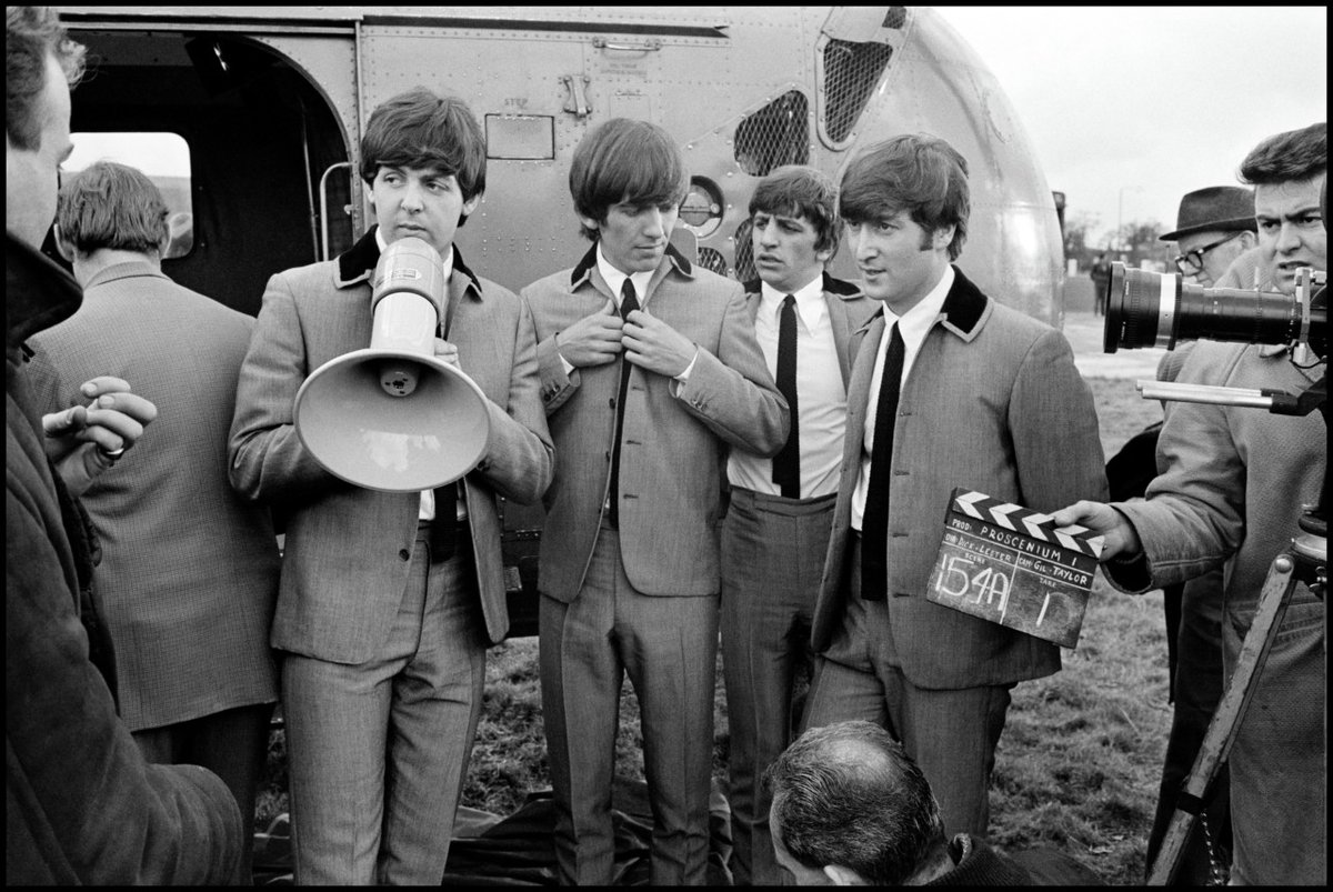 The entire first days shooting of 'A Hard Day's Night' was lost. One of the crew members was mistaken for a Beatle, so he was forced to run away. In doing so, he dropped all the negatives, which were never recovered. #TheBeatles #AHardDaysNight #Facts