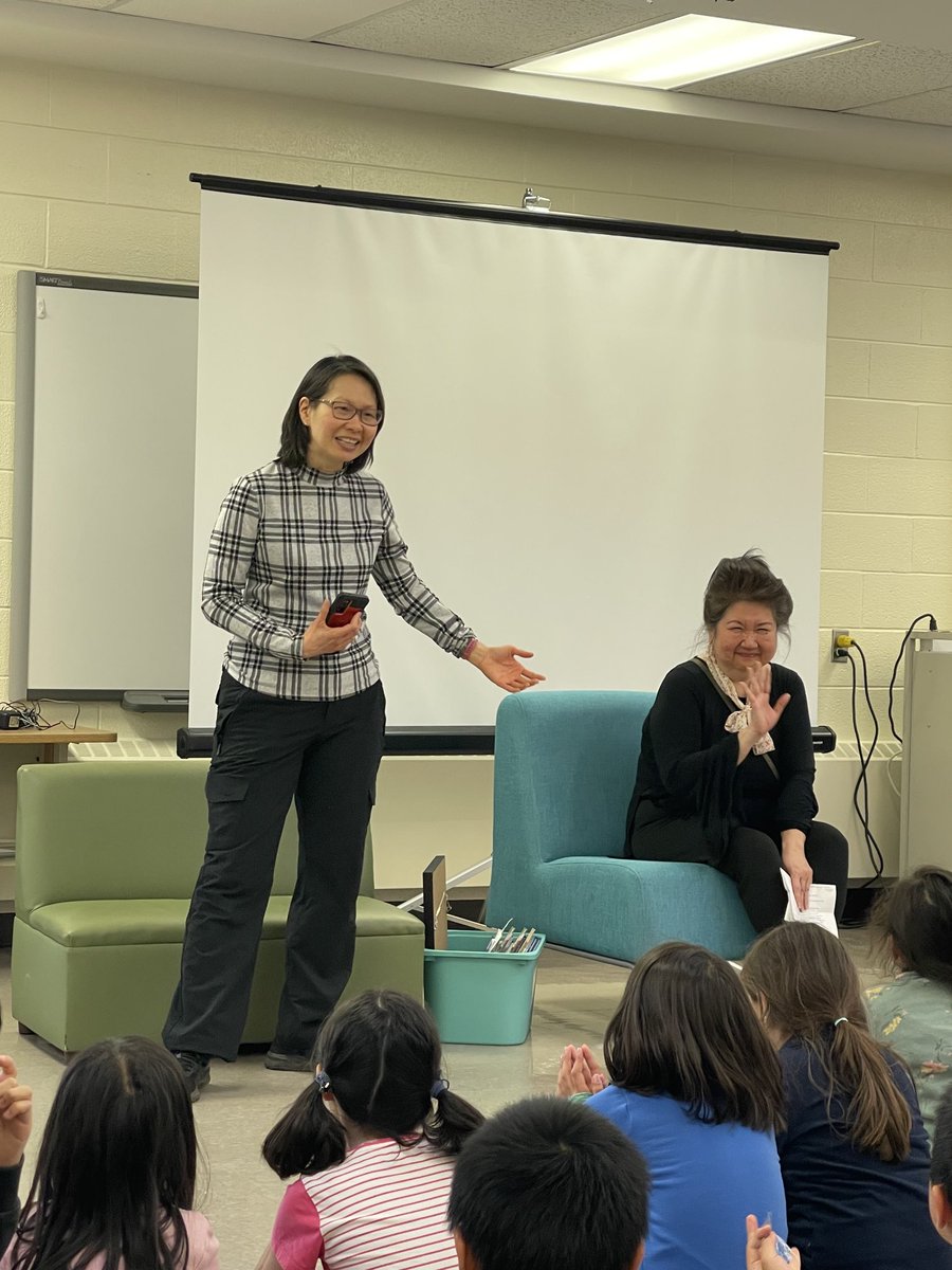 Thank you Fiona and Poppy for sharing Special Olympian Ezekiel’s and Chef Anthony’s  and your own families’ stories with us today! #AutismAcceptance #YRDSB