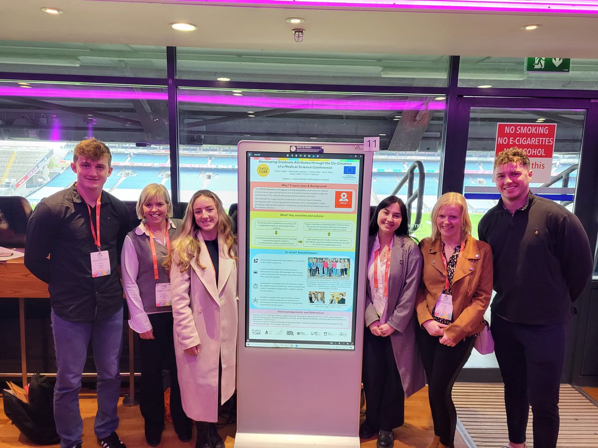 Jim O'Mahony, SFHEA (@jimfromcork) on Twitter photo Great to see our Biology Dept colleagues and students presenting at the NTUTORR showcase in Croke Park today. Great to see our Biology Dept colleagues and students presenting at the NTUTORR showcase in Croke Park today.