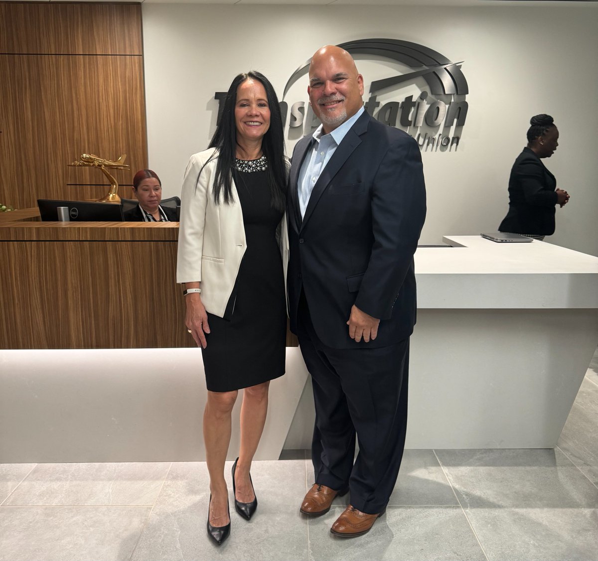 Thrilled to join @TransportFCU for the grand opening of its newly remodeled headquarters in Alexandria, which now includes a branch! Congratulations to President & CEO MJ Neusaenger & team on the new digs and on the credit union's 85th anniversary! @AmericasCUs