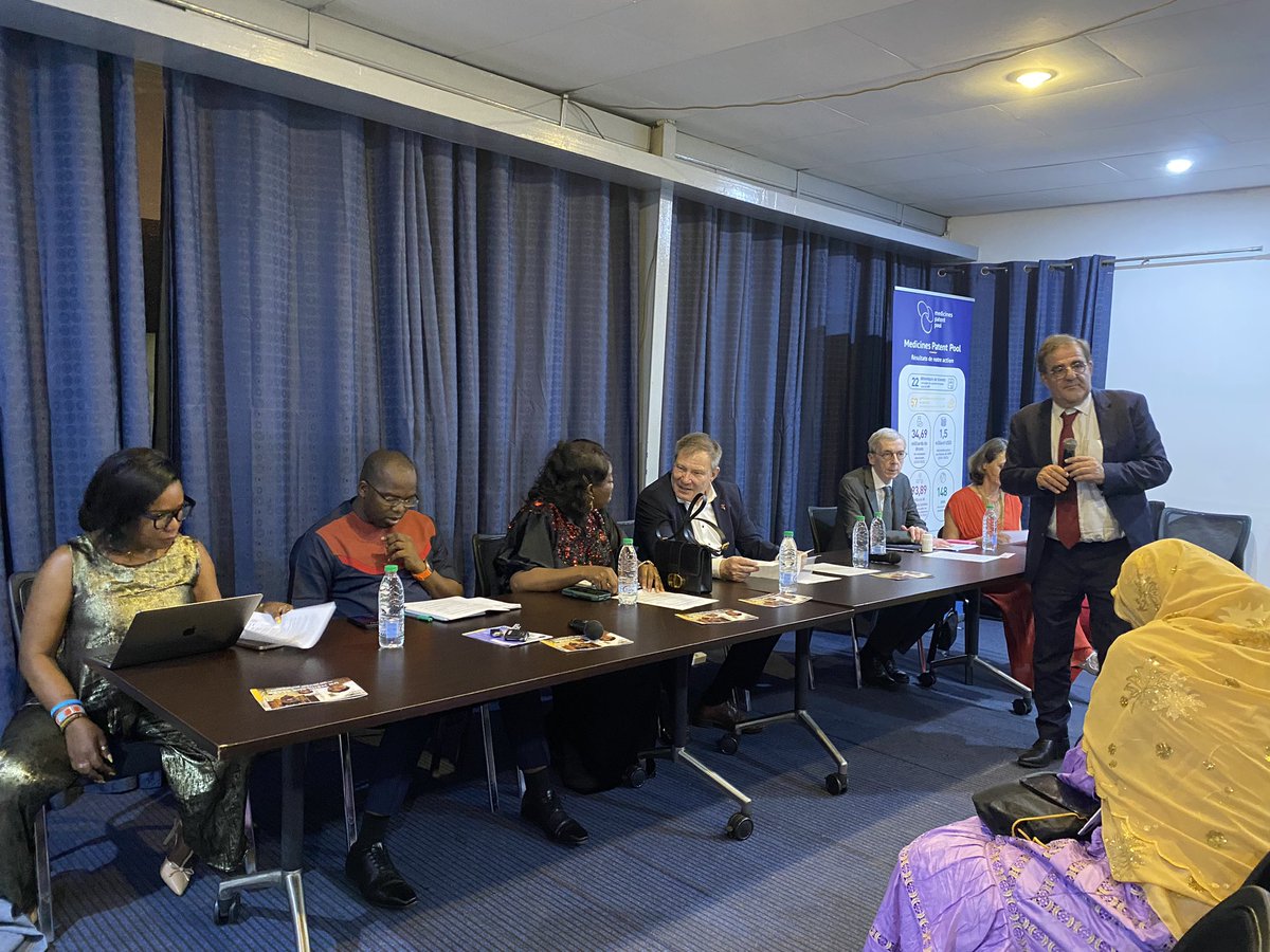 MedicinesPatentPool (@medspatentpool) on Twitter photo La session “renforcer l’écosystème de la production régionale et locale en #Afrique de l’Ouest et Centrale” commence à l’<a href="/IFCameroun/">Institut français CM</a>.
✅Nous allons aborder le programme de transfer de technologies #ARNm avec 6️⃣partenaires en Afrique
✅Nous discuterons aussi des initiatives La session “renforcer l’écosystème de la production régionale et locale en #Afrique de l’Ouest et Centrale” commence à l’<a href="/IFCameroun/">Institut français CM</a>.
✅Nous allons aborder le programme de transfer de technologies #ARNm avec 6️⃣partenaires en Afrique
✅Nous discuterons aussi des initiatives
