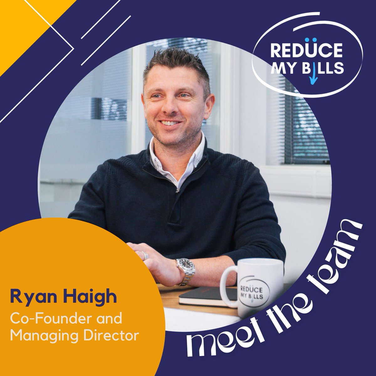 🌟 Meet @ryan_haigh, our Managing Director with 25+ years in utility brokering. His expertise drives innovation and efficiency, ensuring service excellence. Beyond work, he enjoys family time and golf. A true luminary shaping our future! #MeetTheTeam #RMBTeam