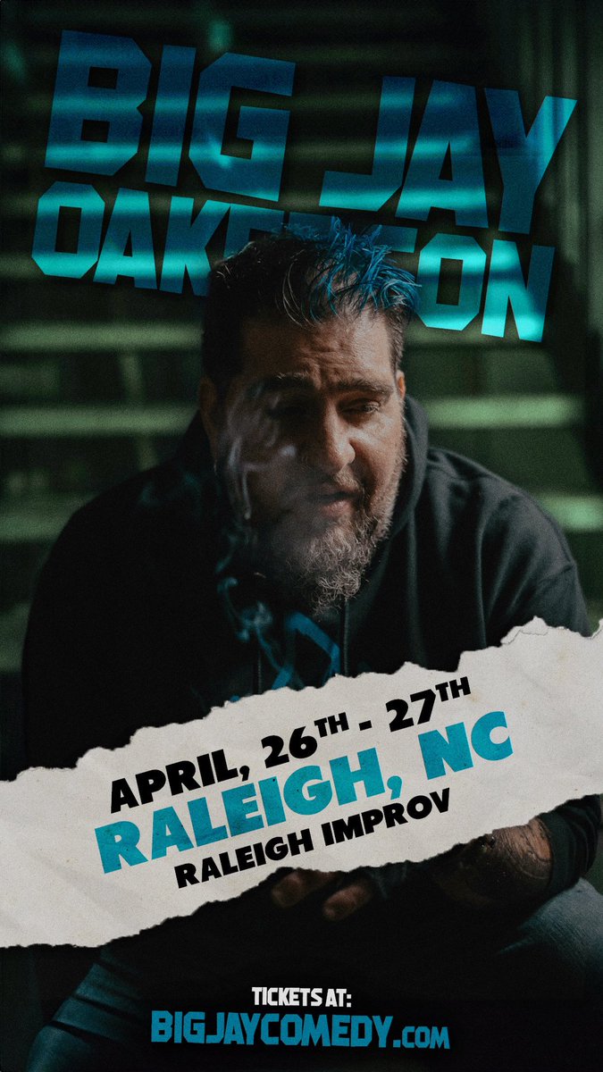 RALEIGH!!!!! Next weekend I’m back at @ImprovRaleigh for FOUR SHOWS starting April 26-27! Can’t wait to be back at one of my favorite clubs in the country! Tickets are going fast so GET EM NOW! 🔗: improv.com/raleigh/comic/…