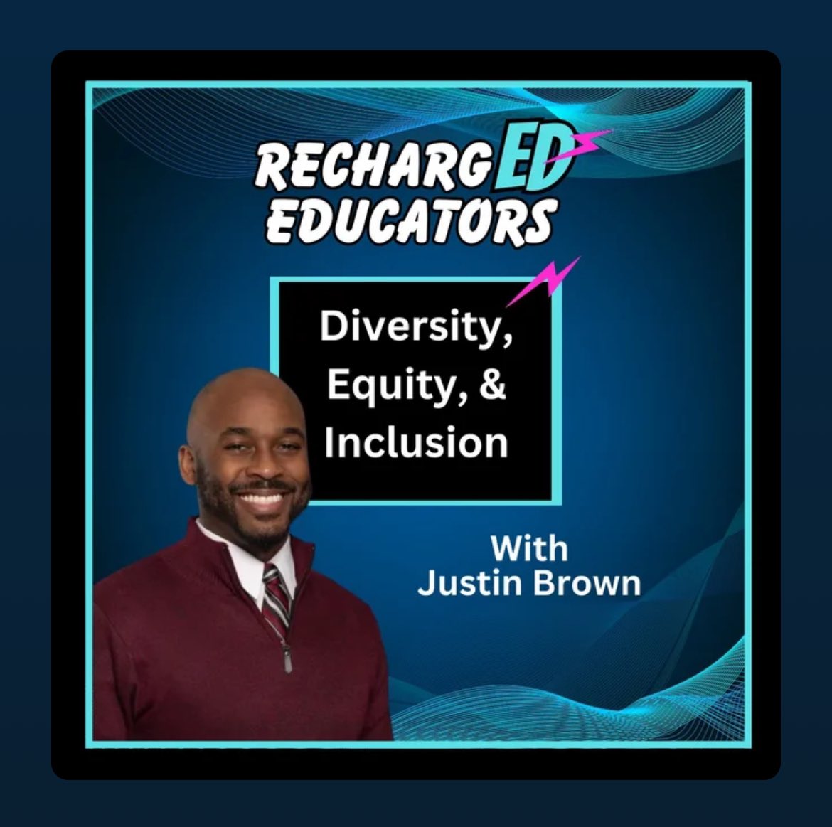 Loved this conversation with Justin Brown who’s doing innovative things with diversity, equity and inclusion initiatives. Listen on the RechargED Educators podcast here or your favorite platform! open.spotify.com/episode/519o4F… @StetsonAssoc @teachbetterteam