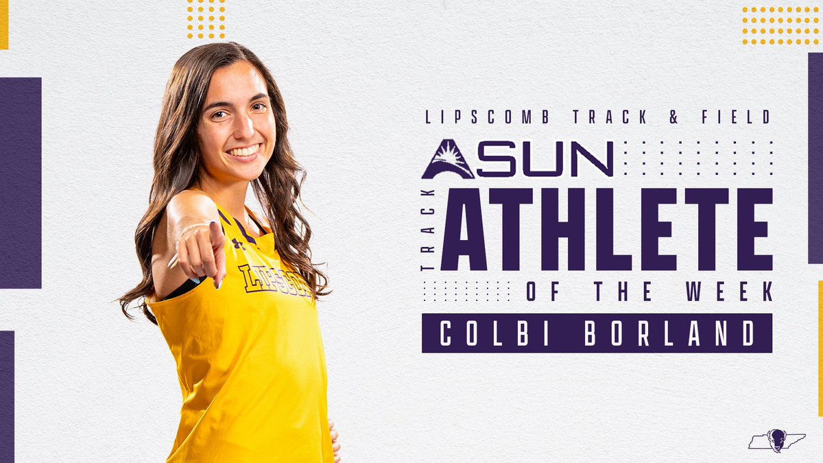 Our girl Colbi clocked a 15:44.74 in the 5,000m to set a new program record and move into the top spot in the ASUN, earning her a piece of this week’s 𝐀𝐒𝐔𝐍 𝐓𝐫𝐚𝐜𝐤 𝐀𝐭𝐡𝐥𝐞𝐭𝐞 𝐨𝐟 𝐭𝐡𝐞 𝐖𝐞𝐞𝐤 crown 🤩 #IntoTheStorm ⛈️ | #HornsUp 🤘
