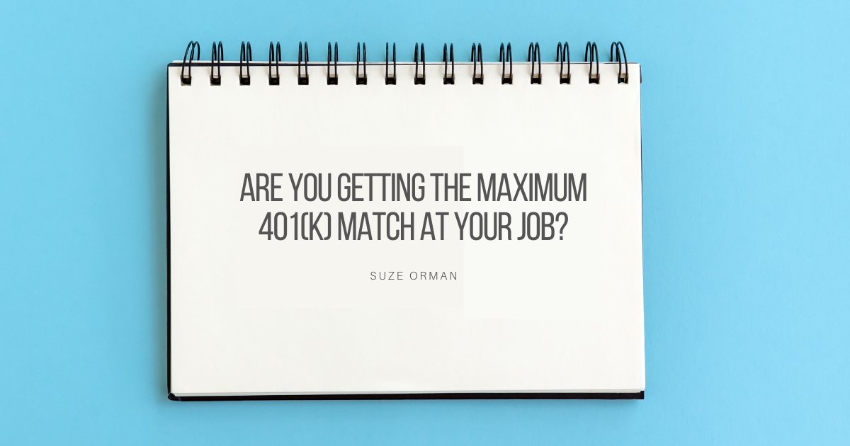 If you were auto-enrolled in the 401k plan when you were hired, there's a good chance your contribution rate is too low to max out on  #401kMatching. Check it and boost your contribution so you qualify for the max match. #RetirementPlanning #EmployeeBenefits