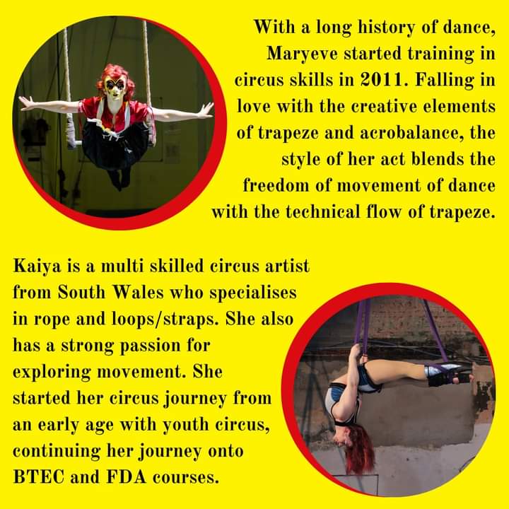 CircusofPos's tweet photo. We're excited to share with you the performers who will be taking part in our #WorldCircusDay show 🤩
Missed out on tickets? You can still take part by coming along to @RiverfrontArts between 2pm and 5pm and having a go yourself at our free drop-in workshops 🤹‍♀️ https://t.co/WG7daTM4QY