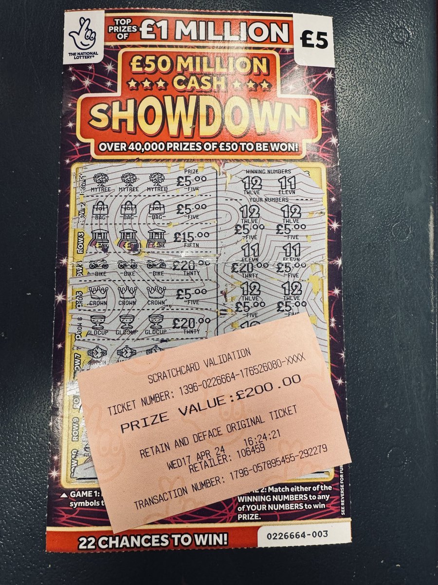 bepo836's tweet image. We're thrilled to share that today one of our customers had a fantastic midweek win of £200! It's always a joy to see our customers smile. #HappyCustomer #MidweekWin