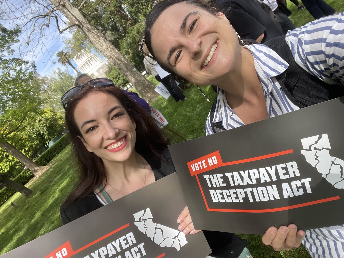 The #TaxpayerDeceptionAct would unwind 100+ voter-approved measures, including the increased paid family leave wage replacement of #SB951, and limits the ability for voters and state and local governments to fund services. CWA Stands with many partners in opposition!