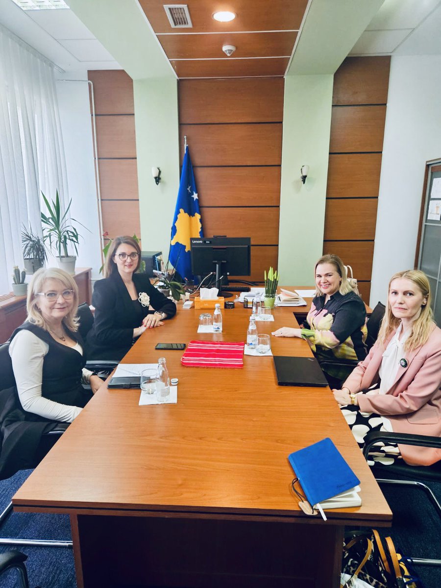 In anticipation of #CoE Parliamentary Assembly’s vote on Kosovo’s membership yesterday, I had excellent meetings in #Pristina with great colleagues from MFA, ministry of interior&parliament’s foreign affairs committee - much needed overview of latest developments in region