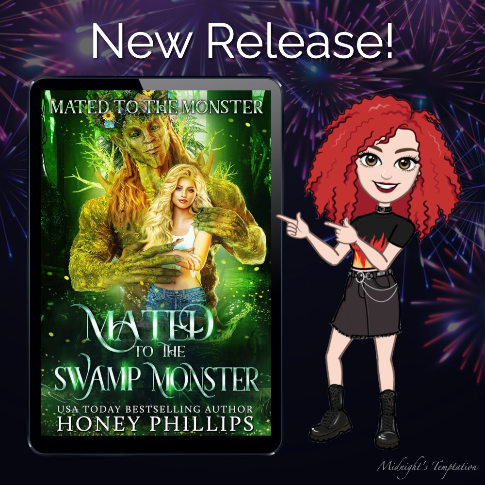 🎉 NEW RELEASE: Mated to the Swamp Monster by Honey Phillips
~~~
Read more: instagram.com/p/C532mnEIuHb/

#SciFiRomance #NewRelease #OutNow #BookRecommendations #SFR #MonsterRomance #BookTwitter