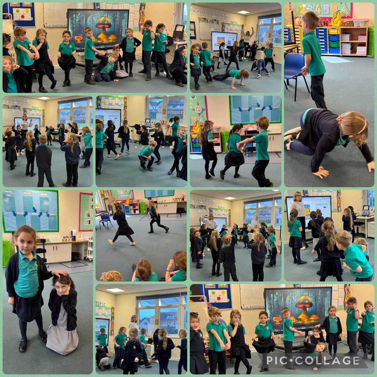 #GwenfoY1 having so much fun in Drama Club this week. Diolch Miss Baines! @ITEcardiffmet