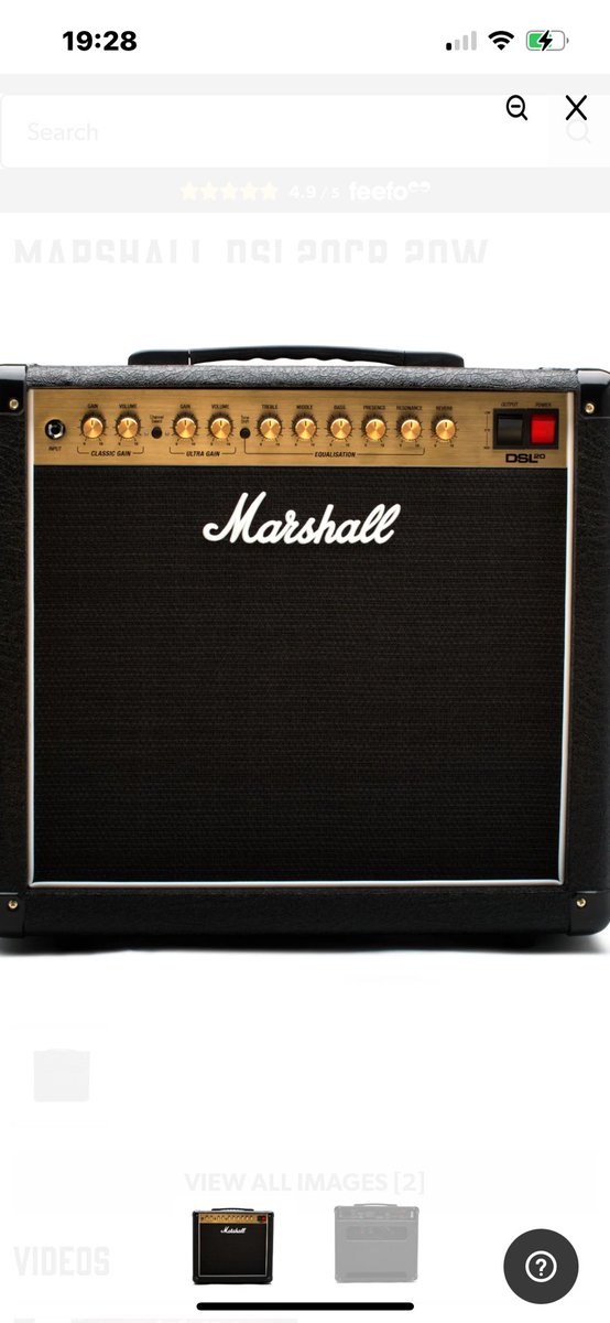 I would like to thank all at @marshallamps who were involved in my Amp repair , what fantastic service I received from your servicing department. Thanks to all involved 🎸🔉
