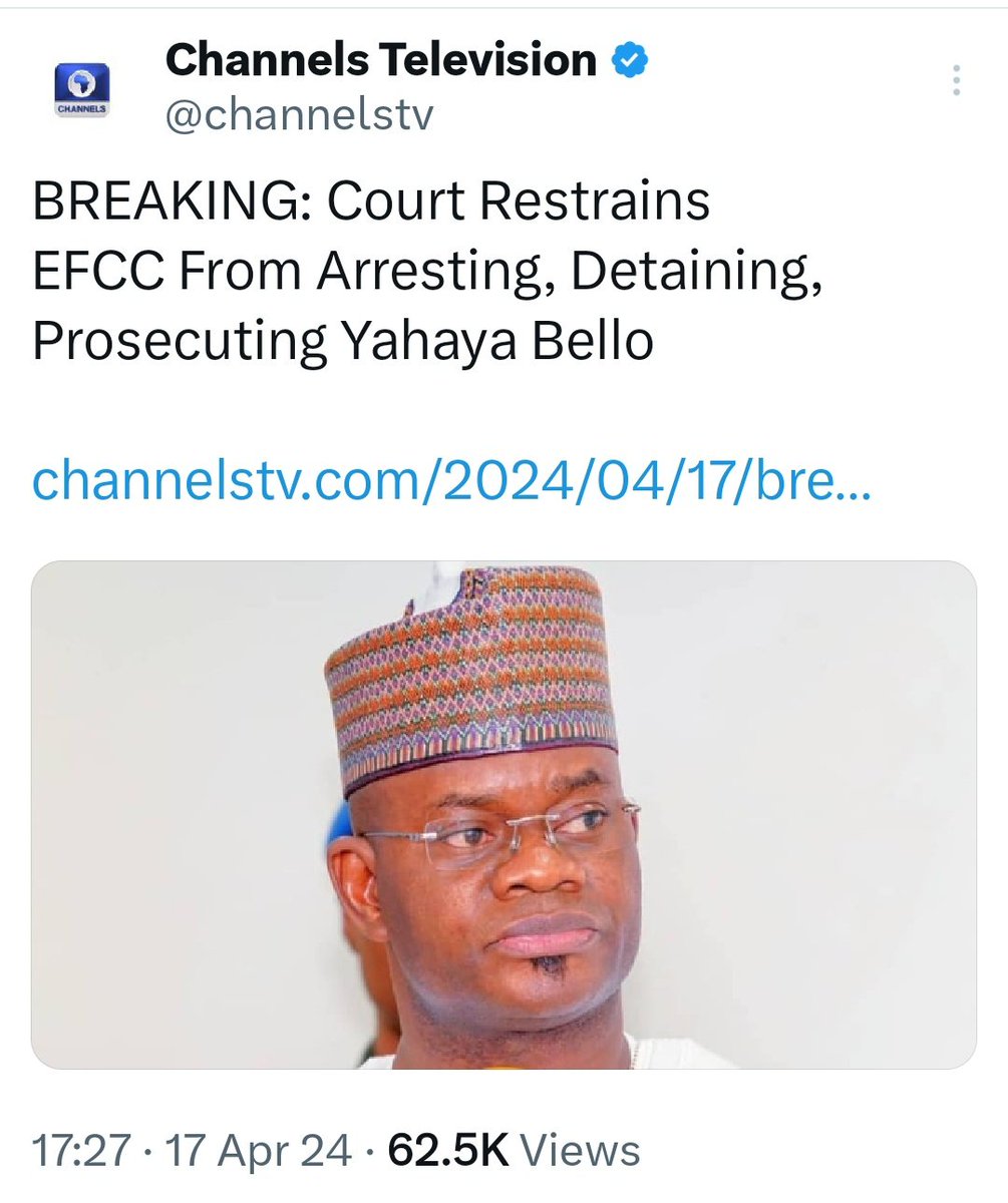 MAY SANGO AND OGUN KEE D JUDGE THAT DID THIS! WHAT WILL THESE UNSCRUPULOUS JUDGES TURN DIS COUNTRY INTO? E NO GO BETTER FOR UNA. Nigeria became a lawless nation today bcos of these corrupt edeot Judges. So, Oshiomole was right that sins of APC leaders are automatically forgiven?