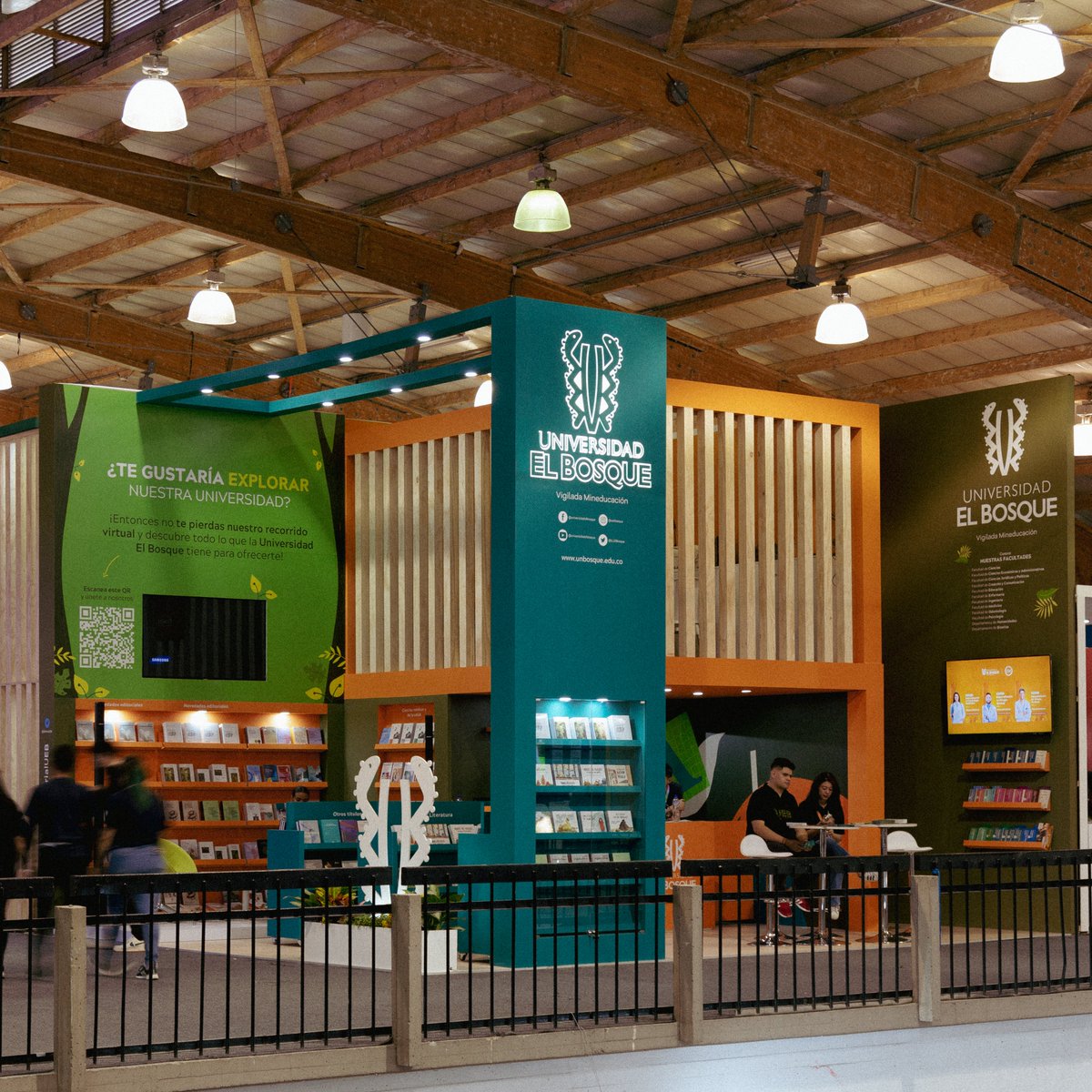 EditorialUEB's tweet photo. #ElBosqueEnFILBo 2024📖 Descubre la magia de la @FILBogota desde nuestro estand. Un espacio lleno de libros fascinantes, charlas inspiradoras y más.

🗓️ Del 17 de abril al 2 de mayo
📍Visítanos en el pabellón 3, nivel 2, estand 326 @CorferiasBogota https://t.co/osMWaTSHls
