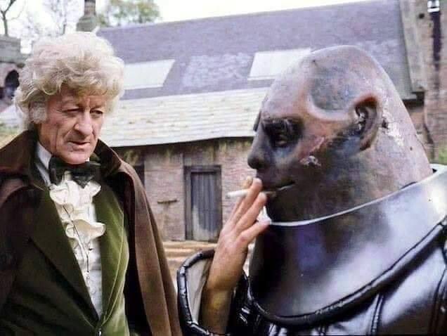 On the centenary of his birth, remembering the flamboyant Australian-born actor Kevin Lindsay (1924-1975), who, in six episodes, perfectly established the Sontarans as a major - and continuing - force in the vast panoply of #DoctorWho aliens. #Linx #Styre #Marshal #ChoJe