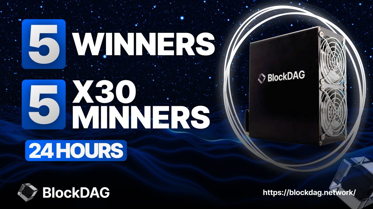 🚀#BlockDAG's 24-hour Miner Extravaganza is ON! 5 X30 miners, 5 chances to win!💥

Invest $300 in BDAG coins and you might just strike gold.🏆Every purchase is a ticket to win!

🕒 Time's running out - join the race now!
purchase1.blockdag.network