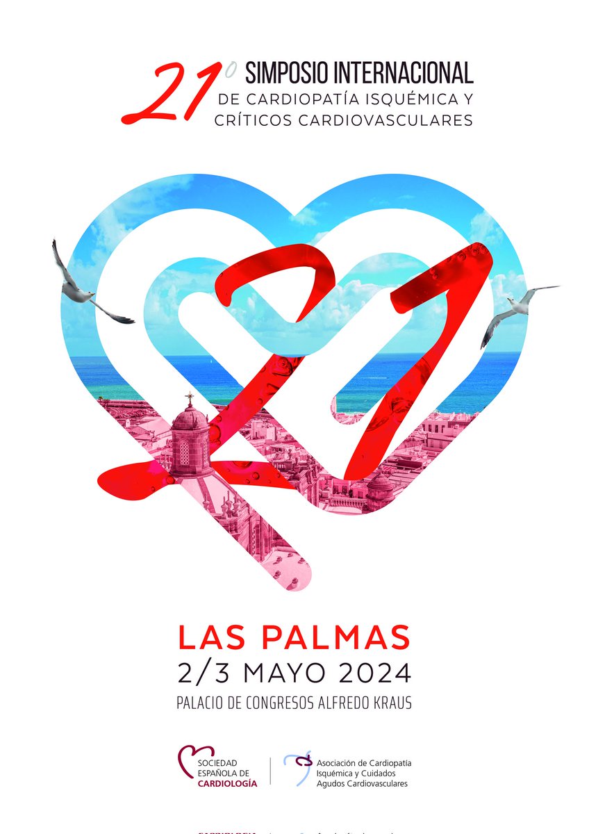 Asociación CI y Cuidados Agudos Cardiovasculares (@agudossec) on Twitter photo 2️⃣✌️semanas para vernos!
- Gran actividad <a href="/AEEC_enfcardio/">Asociacion Española de Enfermeria en Cardiologia</a>
- TALLERES
- Programa experiencia nacional e internacional y oportunidad jóvenes <a href="/JovenesSec/">JóvenesSEC</a>
- Yoga 🧘♂️
- Y este año nos sumamos al ESCAPE ROOM! Monta tu equipo y resuelve el enigma de Las Canteras!
cisquemica.es/index.php/prog… 2️⃣✌️semanas para vernos!
- Gran actividad <a href="/AEEC_enfcardio/">Asociacion Española de Enfermeria en Cardiologia</a>
- TALLERES
- Programa experiencia nacional e internacional y oportunidad jóvenes <a href="/JovenesSec/">JóvenesSEC</a>
- Yoga 🧘♂️
- Y este año nos sumamos al ESCAPE ROOM! Monta tu equipo y resuelve el enigma de Las Canteras!
cisquemica.es/index.php/prog…