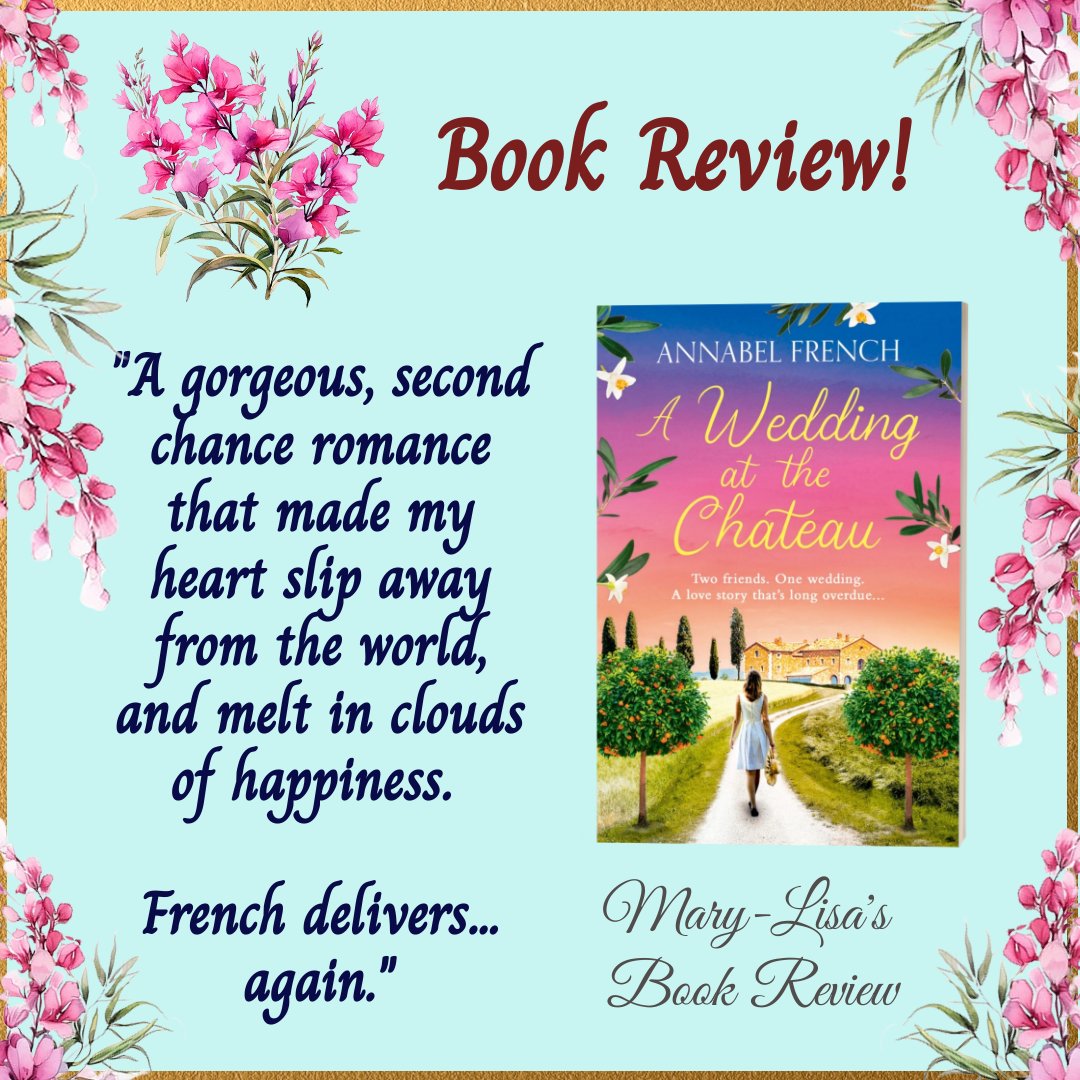 MaryLisa0's tweet image. A delightful read that touched my heart.

My full review at Goodreads:

goodreads.com/review/show/63…

#BookReview #BookRecommendation #bookboost #BooksWorthReading #booklovers #RomanceReaders #romancebooks #aweddingatthechateau #avonbooksuk #netgalley @KatieGAuthor #readerscommunity