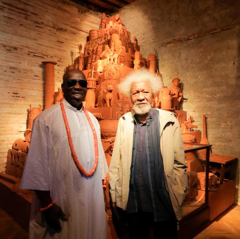 GovernorObaseki's tweet photo. It was heartwarming to serve as Commissioner of the Nigeria Pavilion at the Venice Biennale for the second time, collaborating with the Federal Ministry of Art, Culture, and the Creative Economy. 
/1 https://t.co/Un7fE0WgZs