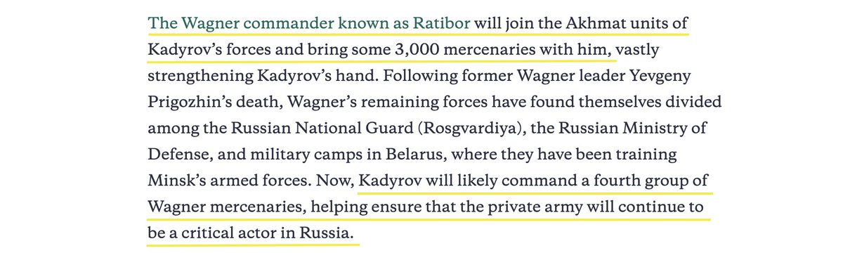 Latest from @ckasapoglu1: 3,000 Wagner mercenaries are joining the pro-Russian Chechen forces. Read: hudson.org/defense-strate…