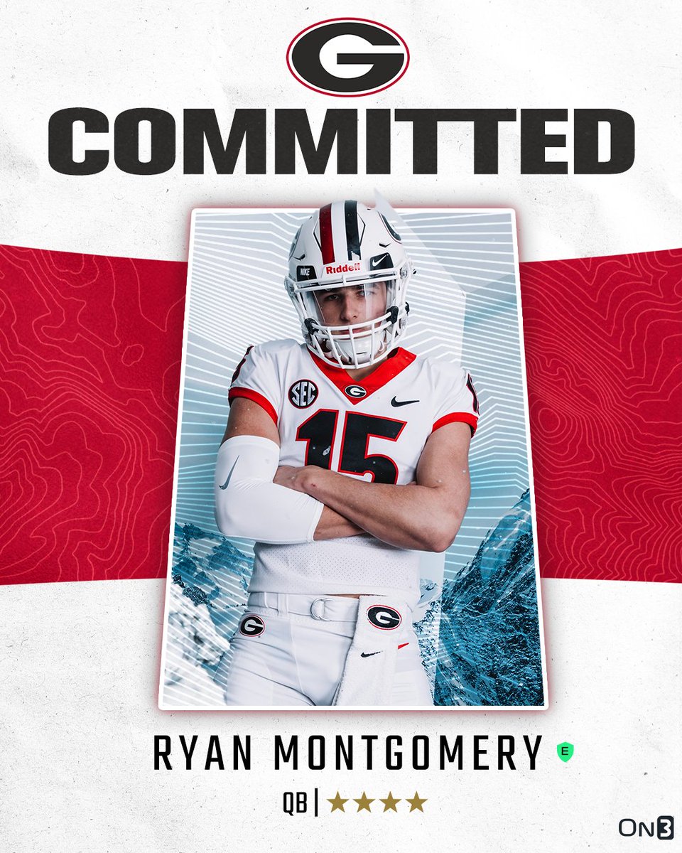 🚨BREAKING🚨 4-star QB Ryan Montgomery has committed to Georgia🐶 More from @ChadSimmons_: on3.com/college/georgi…