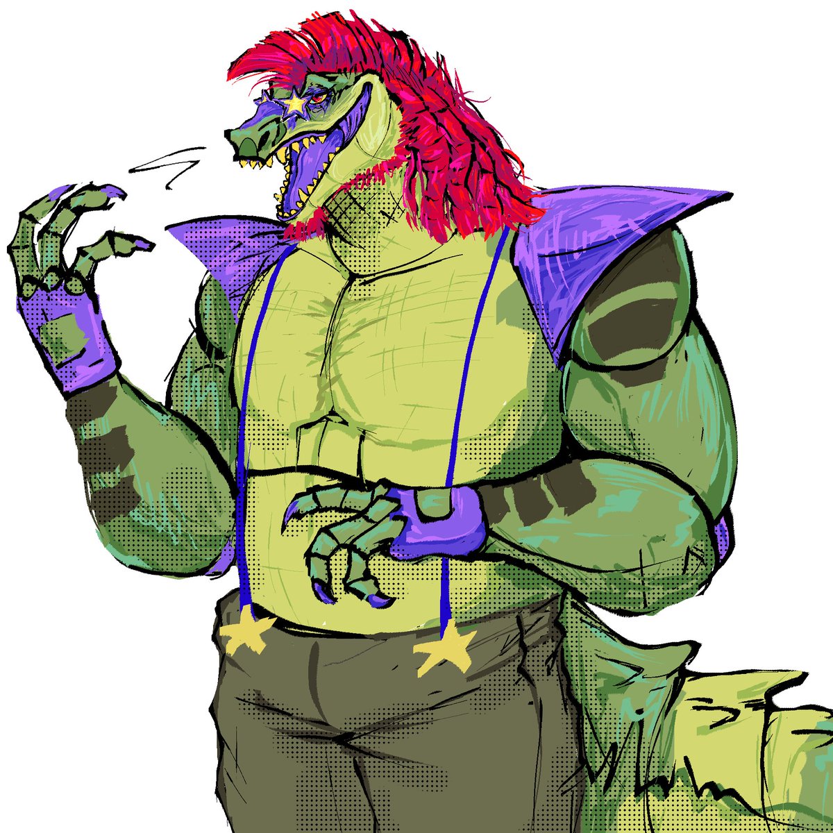 Kriss_YEOWZA's tweet image. Old Monty design 

#FNAF #fnafsb #art #fnafart #fnaffanart #monty #montgomerygator