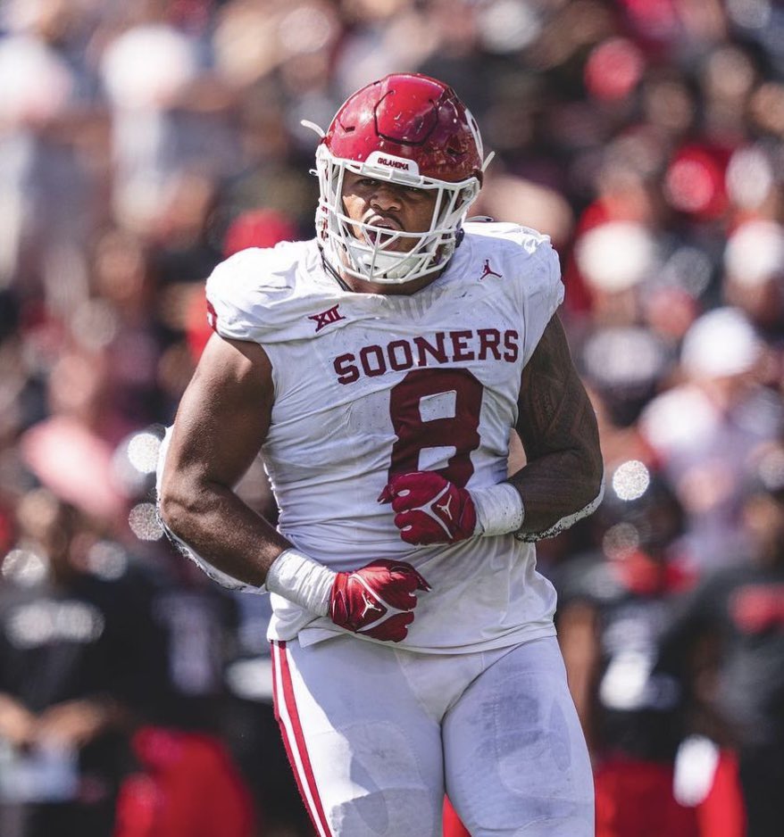 One player who’s gained a lot of buzz as a Day 3 pick is Oklahoma DT Jonah Laulu. Scouts like his size, length (nearly 34-inch arms) and explosiveness — and the fact he can play multiple positions across the defensive line. Laulu was a star tester as well, running in the 4.8s