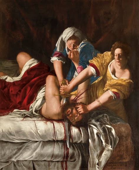 @celilsadk Kan ve sanat görmek isteyenlere Artemisia Gentileschi verelim 😌