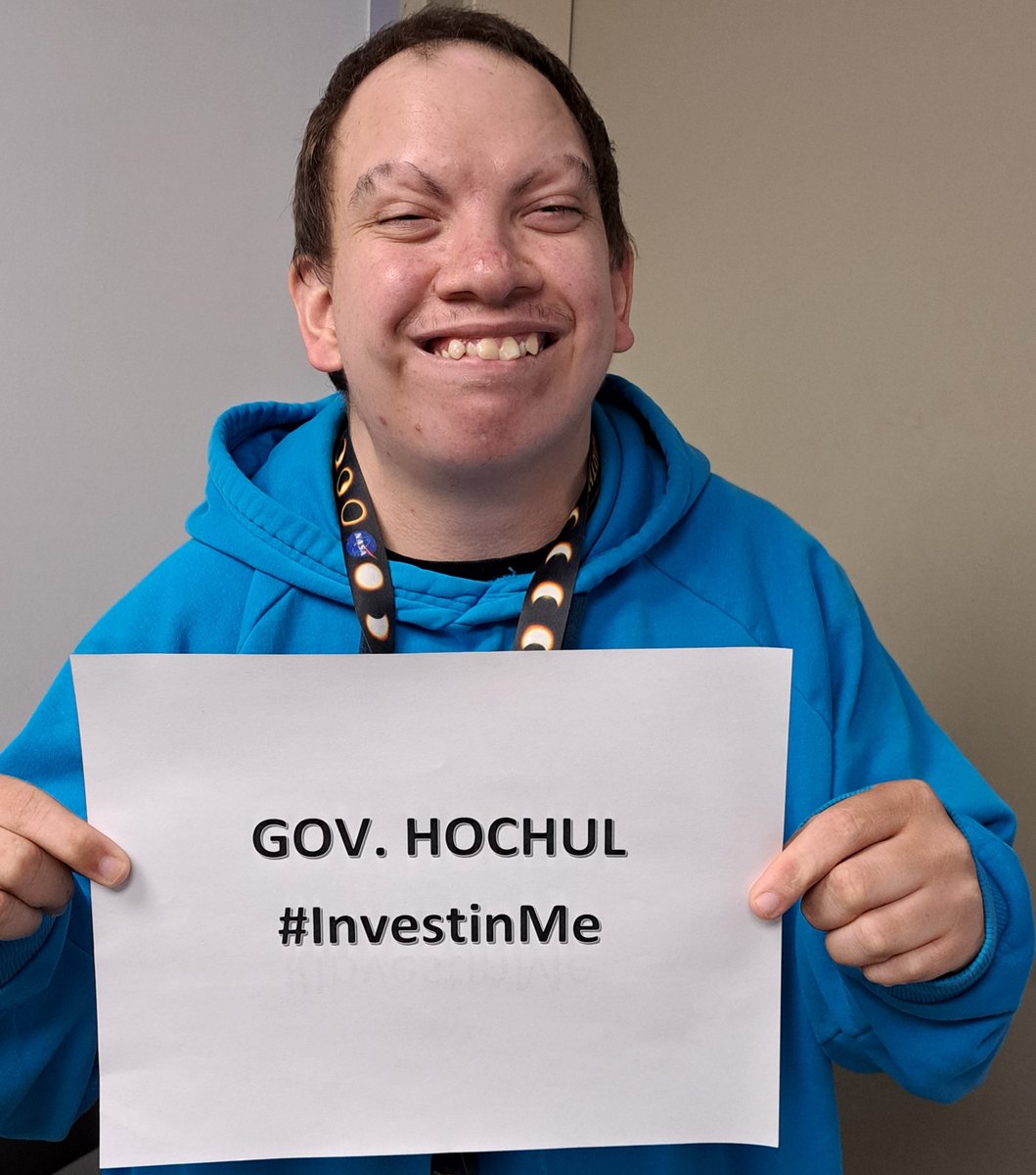 Self-advocates want NYS lawmakers to include money for a Direct Support Wage Enhancement (DSWE) in the Budget. The DSWE is essential to recruit and retain the staff who support people with disabilities. #InvestInME

@GovKathyHochul @AndreaSCousins @CarlHeastie @NYDisabilityAdv