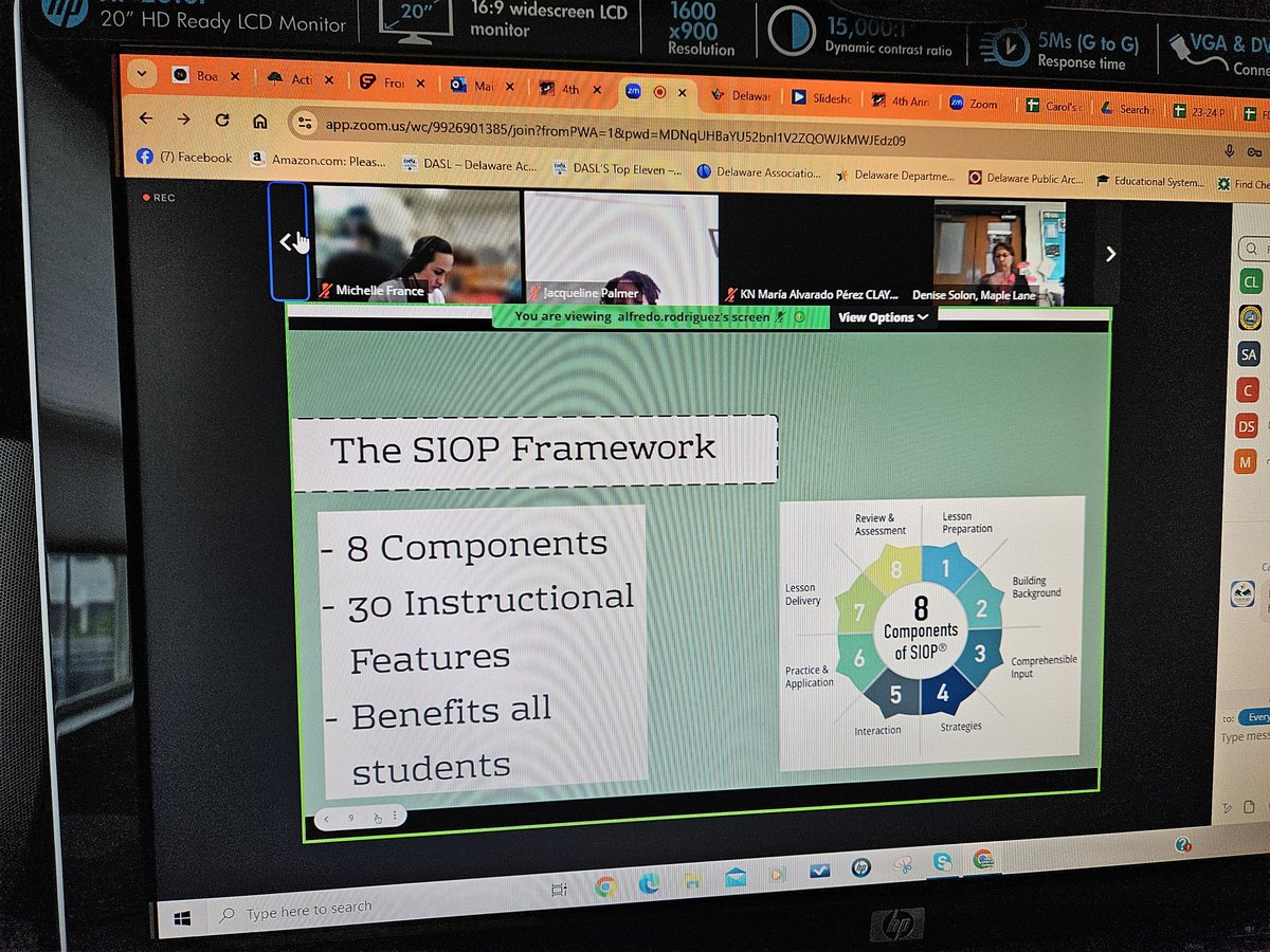 CarolLeveillee's tweet photo. Learning about the SIOP Framework from Lewes Elementary in @cape_sd #multilingualDE https://t.co/IMbWIvPhMl