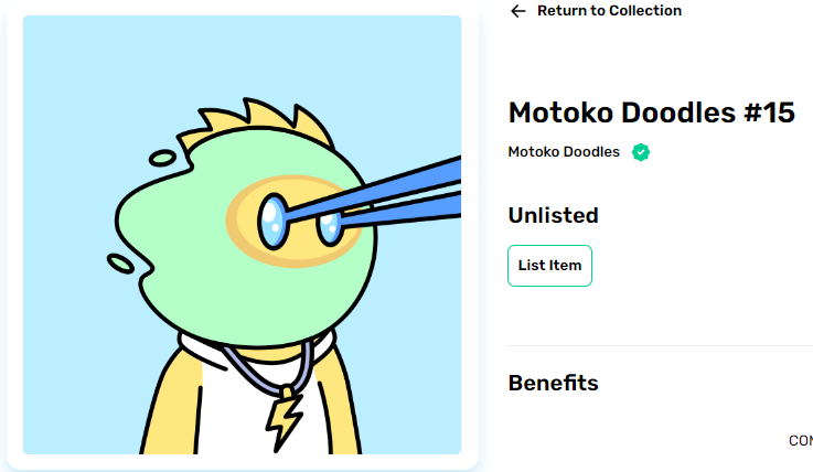 We're giving away Motoko Doodle #15 to one lucky holder! Here's how to enter:

1⃣Like & Retweet this post
2⃣Post your best Motoko doodle image on your profile, mention us, and use #MotokoDoodles #ICP
❤️The post with the most likes and retweets wins! Hurry, Winner announced in 48H