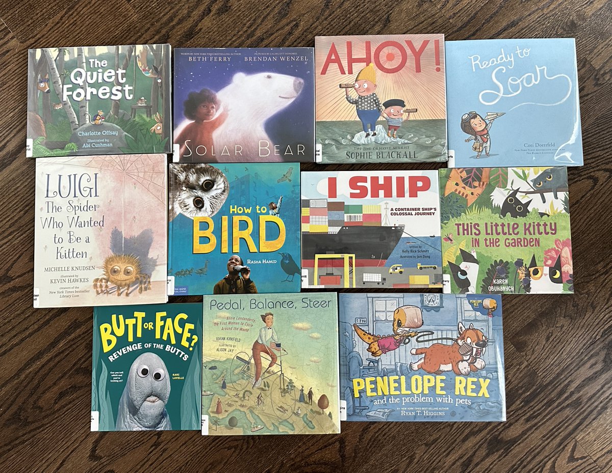 Another week, another fantastic #libraryhaul of new releases. This #KidLitBookStack has a bit of everything, and I can't wait to dive in! 📚 My debut, I AM A THUNDERCLOUD, has been out for 2 weeks! Get a copy of your own or request one from your public library today ⛈️