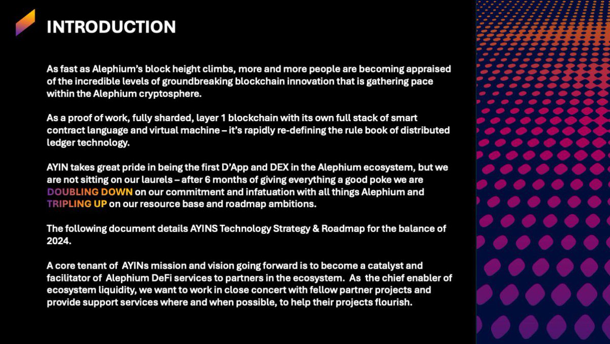 hiramabiffkas's tweet photo. Join us! 🚀

$AYIN is the first #DEX on the @alephium proof of work sharded blockchain. 

Discord: https://t.co/fOnIU8pyAG
Telegram: https://t.co/y61fX0OxvB
Twitter: @Ayincoin
Dapp: https://t.co/XcCJWawSgo https://t.co/bqJLrCJfOO