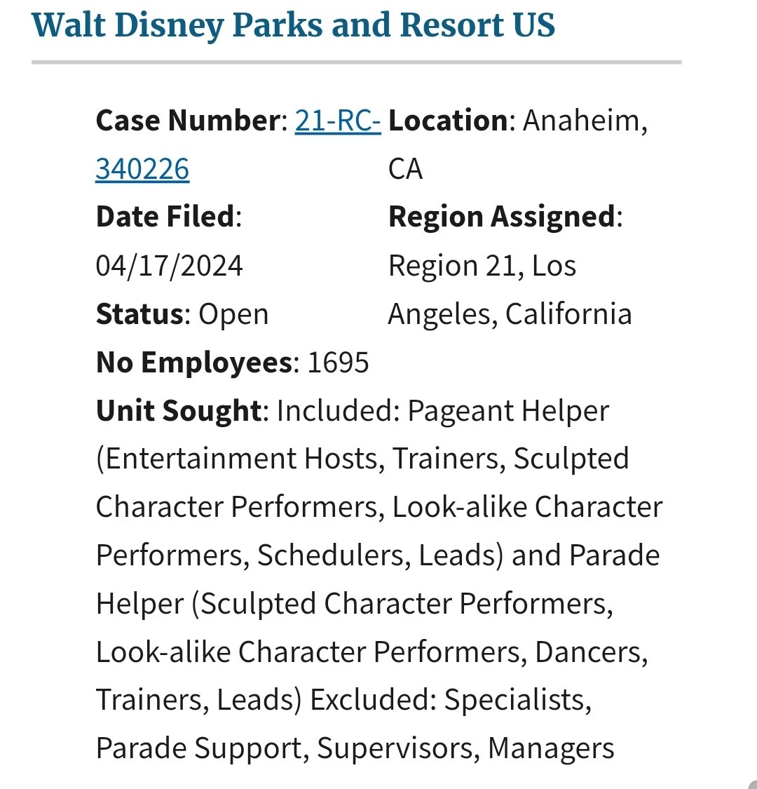 BREAKING: 1,700 actors at Disney Land are forming a union and joining @ActorsEquity.