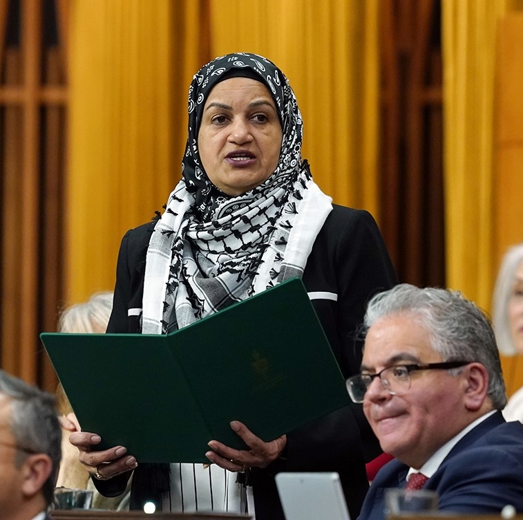 I bought my keffiyeh from a Palestinian market in Hebron, when I visited the West Bank. I have worn it in the House of Commons as I have spoken for Gaza and repeated my plea: immediate ceasefire, unimpeded humanitarian aid, release hostages and prisoners to their families.