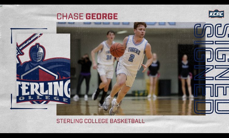Congrats to Chase George on signing with Sterling! A tremendous leader and player for us throughout his career! Sterling got a great one!