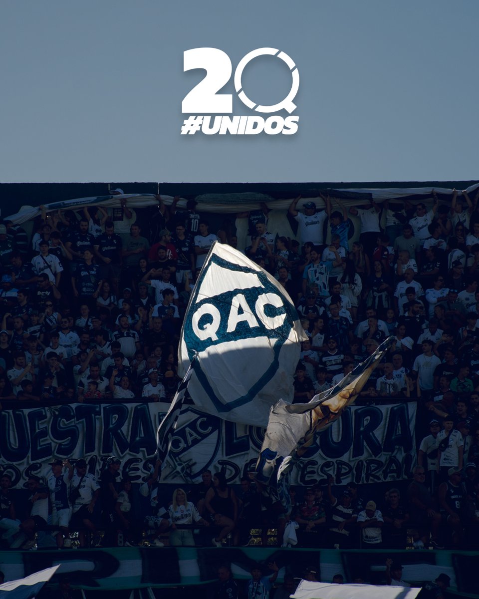 VAMOS TODOS JUNTOS A VER A QUILMES

Formá parte de esta campaña de socios:

 ▫ Asociate previo al partido contra Patronato abonando la cuota del mes de mayo directamente. 

Es con todos y por todos. Hagamos historia. 

#UNIDOS