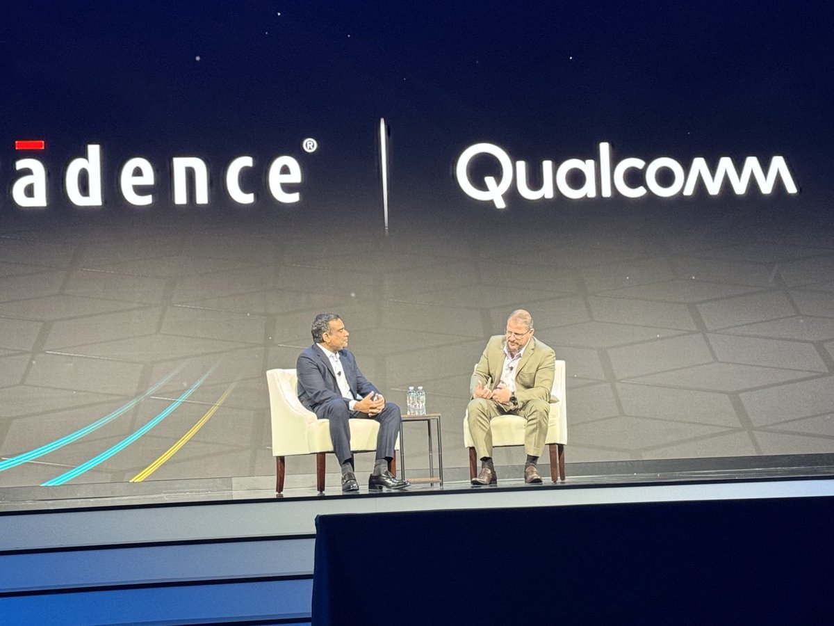 Not a big surprise, but great to hear @Qualcomm CEO @cristianoamon talking about hybrid AI being an essential part of how #GenAI will be impacting devices. #CadenceLive