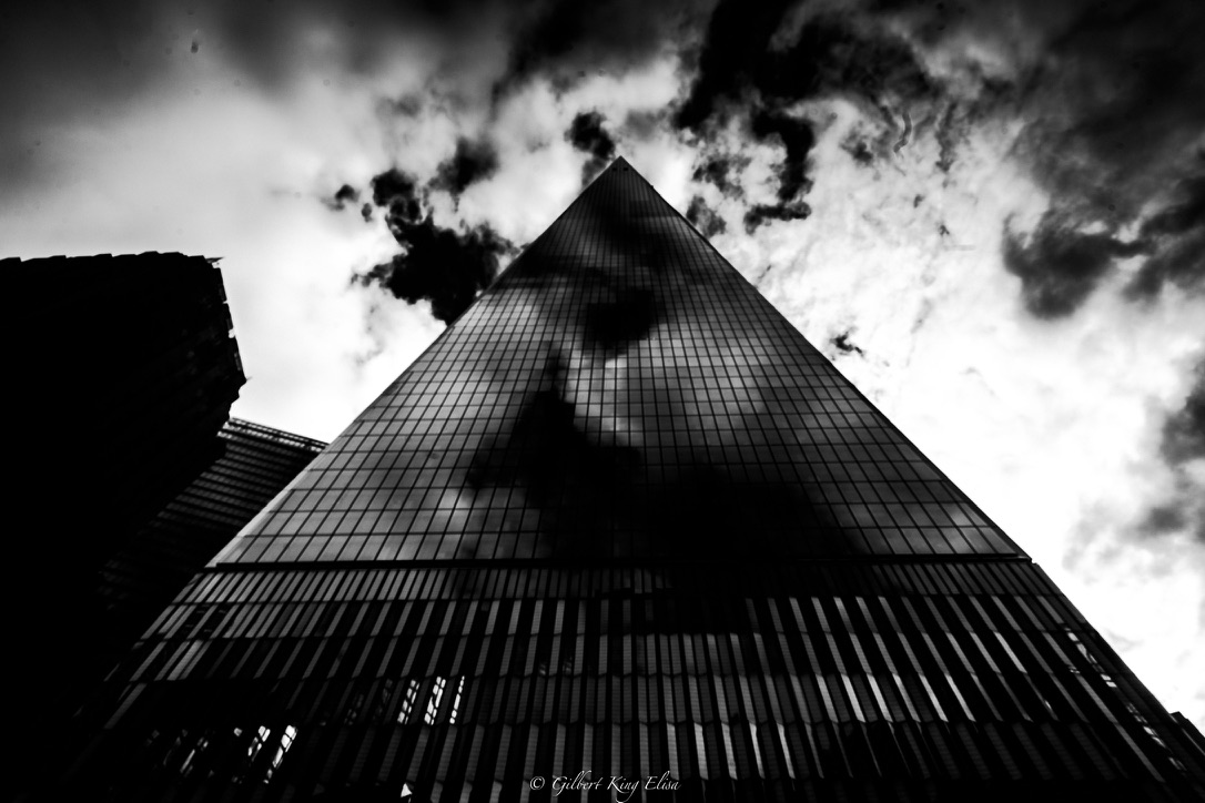 The Freedom Tower looking up in Black and White ~New York City, NY #nyc #newyorkcity #clouds #bnw #manhattan #streetphotography #skyscraper #nights #blackandwhitephotography #blackandwhite #art #photography #urbanphotography #photooftheday #monochrome…