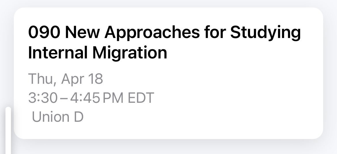Andrea_MirandaG's tweet photo. There’s a special part of my heart dedicated to @PopAssocAmerica 

I’m excited to have 2 oral presentations at #PAA2024! Come tomorrow (4/18) to hear about a network approach to estimate migration rates OR on Saturday (4/20) to hear about gendered selection into migration in 🇲🇽 https://t.co/39RLWP6xIC