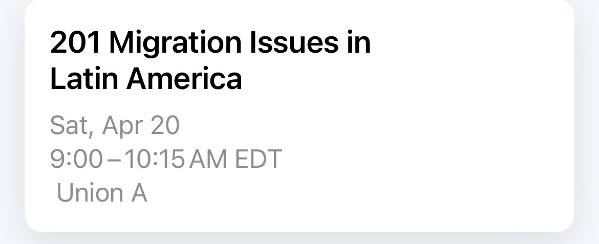 Andrea_MirandaG's tweet photo. There’s a special part of my heart dedicated to @PopAssocAmerica 

I’m excited to have 2 oral presentations at #PAA2024! Come tomorrow (4/18) to hear about a network approach to estimate migration rates OR on Saturday (4/20) to hear about gendered selection into migration in 🇲🇽 https://t.co/39RLWP6xIC
