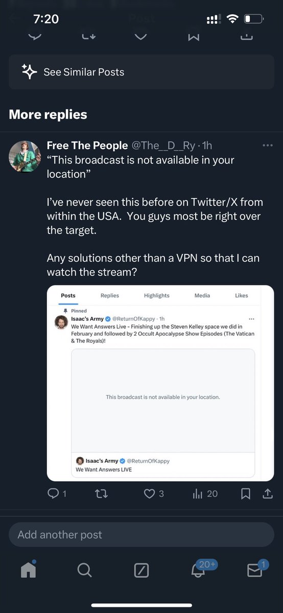 Isaac’s Army tweet media