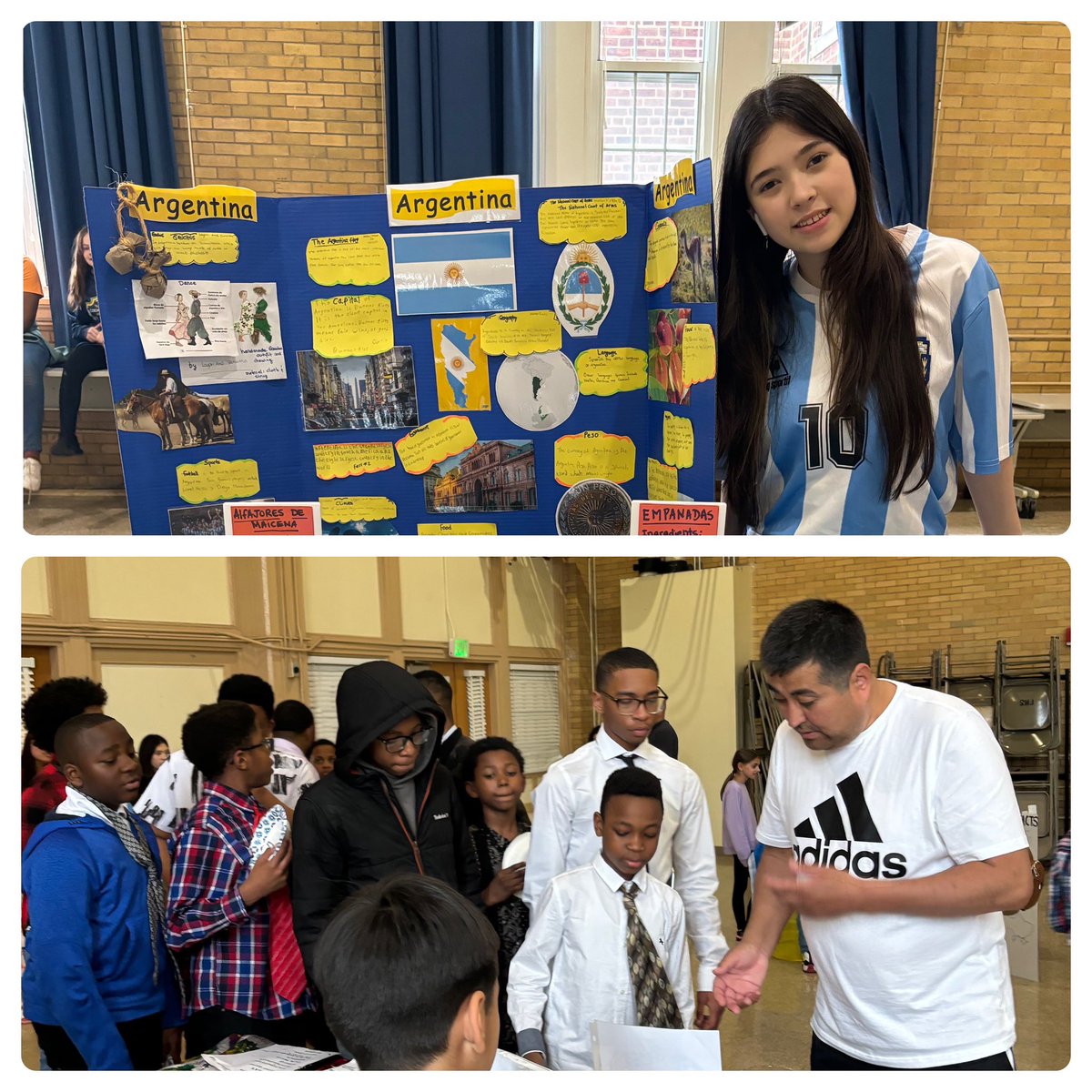 This evening the Student Council @fms_bcps held their first Culture Fair and it was an incredible success! Ss shared food, clothing, artifacts, and more from their unique cultures! Special thanks to Black Boy Joy and Genius members for visiting! @SchifferB @Fschrader1