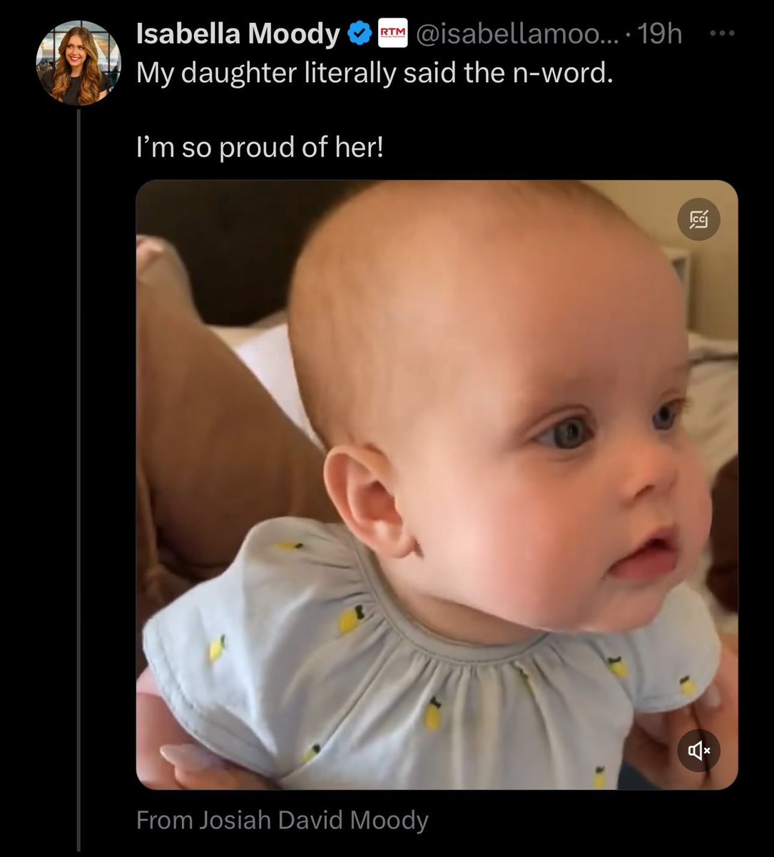 A white mom shares her excitement over her baby saying the n-word. Again, this is just one example of how racism is taught early on. Despicable!