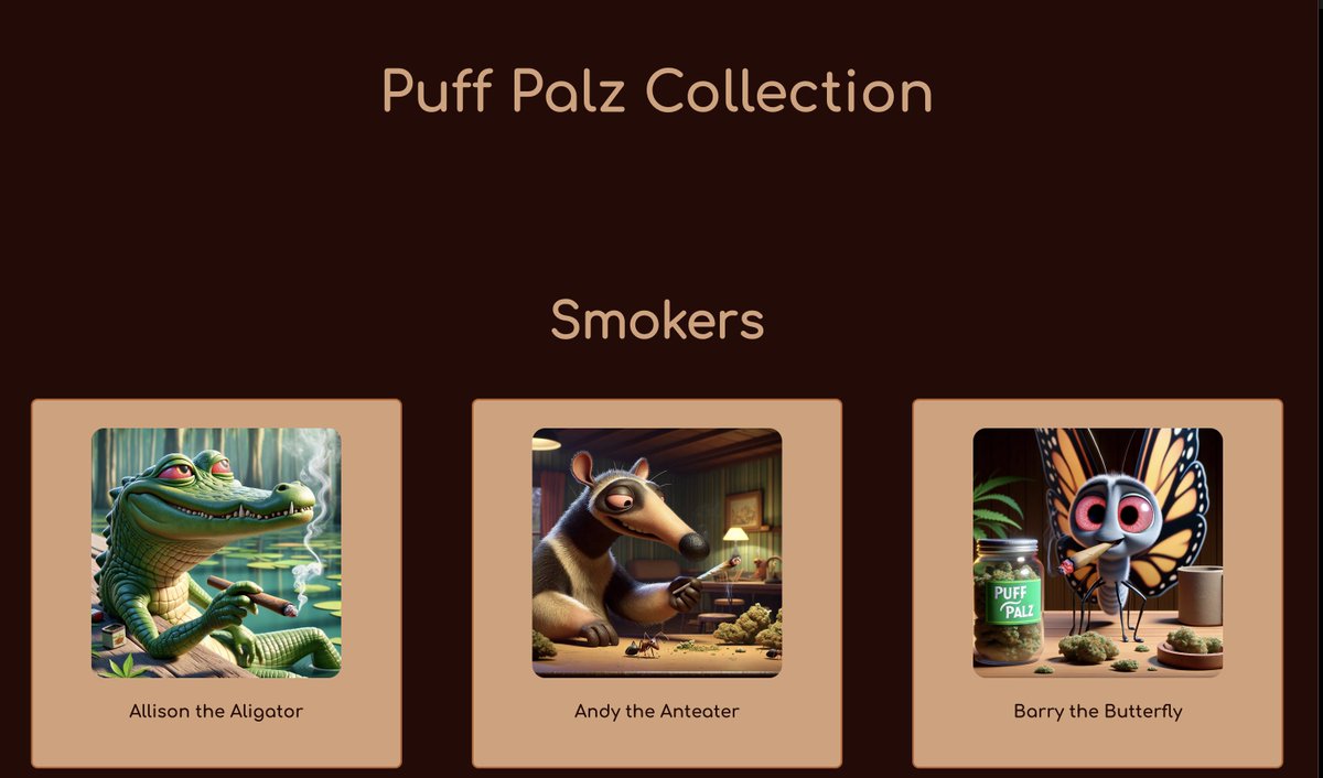 📣DAY 5 of #1weekofpuffing ANNOUNCEMENT!📣 🎉Exciting news!🎉 The FULL Puff Palz FULL Collection is NOW available to view @ puffpalz.io/Collection Which Puff Pal do YOU have your 👀 on?! ✅ Repost this tweet + Reply with a screenshot of it for a chance to win 14.20 $flow🎁