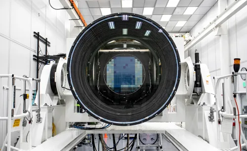 Physicists and engineers at SLAC in California have just completed the decade-long construction of the world’s largest-ever digital camera – the 3.2 Gigapixel Legacy Survey of Space and Time (LSST) Camera. It will next be shipped to Chile to become the heart of the Vera Rubin