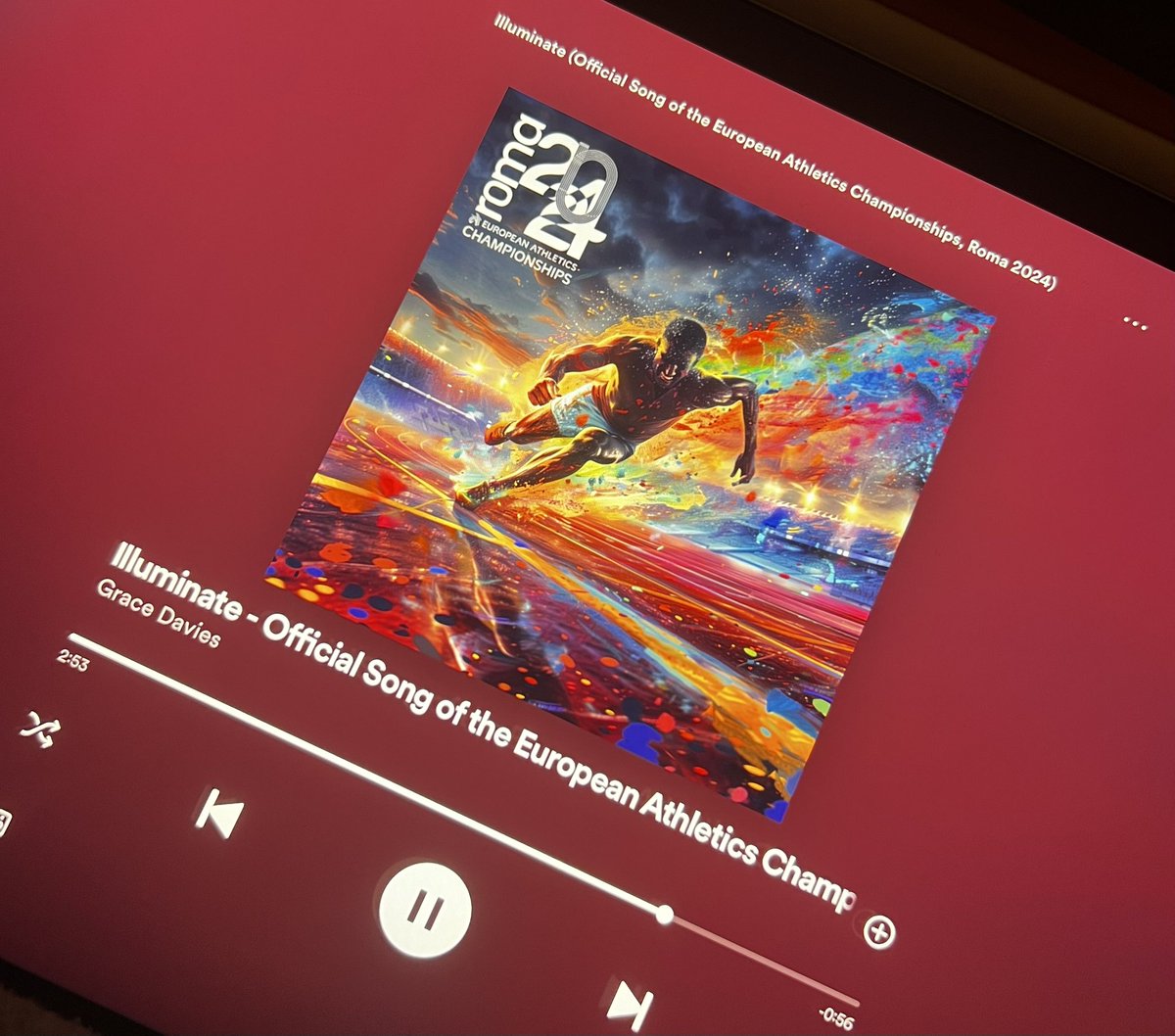 illuminATE AND LEFT NO CRUMBS BABY #illuminate <a href="/gracedavies/">grace davies</a> SO SO proud of you what an opportunity, achievement and milestone, definitely one to remember!!!

love you so much! 💜🏃🏼‍♀️